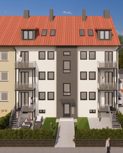 Wöhlerstraße 27, Außenansicht Vorne