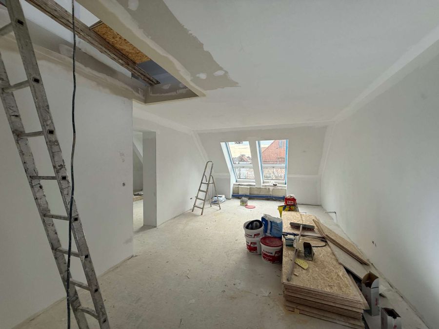 Wohnzimmer - Frisch ausgebaute Maisonettewohnung