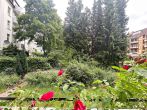 Balkonblick in den Garten - Schöne 3-Zimmer-Wohnung in der List im Hochparterre