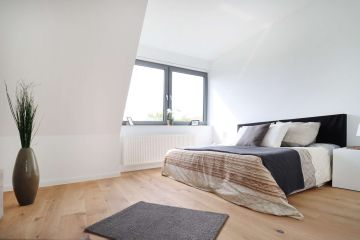 Schlafzimmer Beispiel - Dachgeschosswohnung mit Weitblick